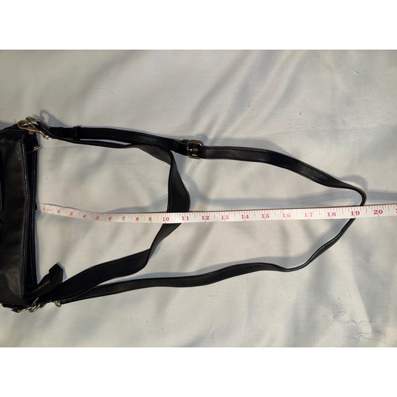 Old Navy Bucket Bag Tote Crossbody Shoulder Bag Medium Black - Picture 11 of 11